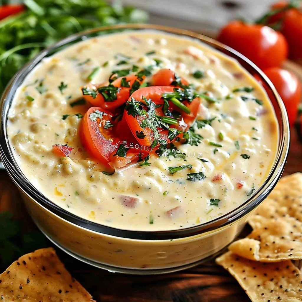 Keto Queso Blanco dip inspired by Applebee's, creamy and low-carb delight.