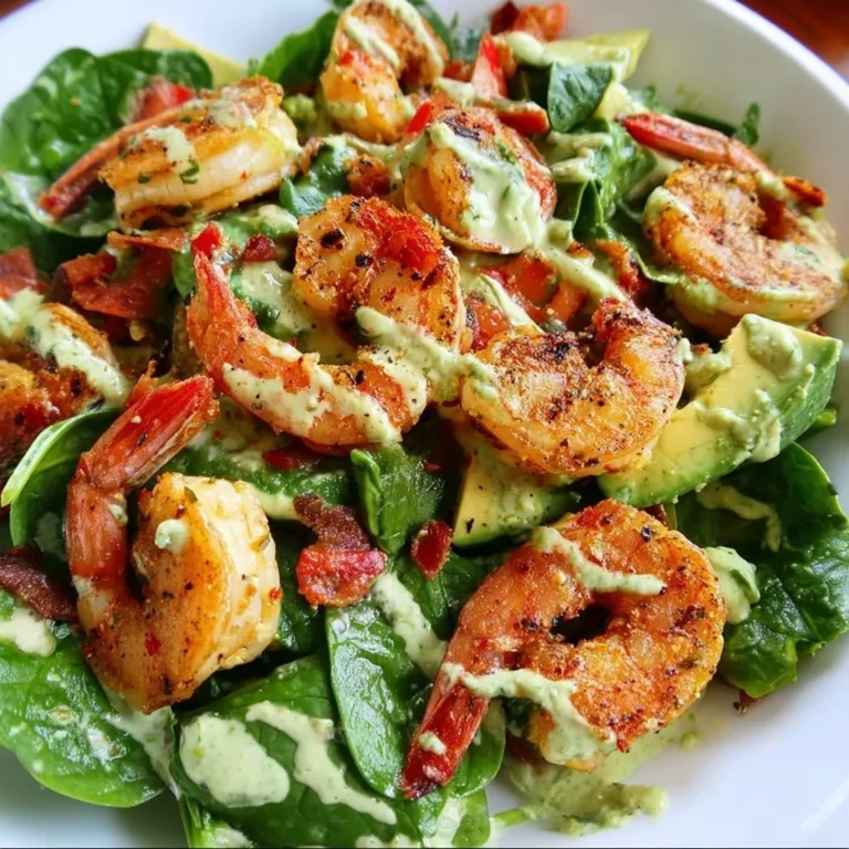 shrimp spinach salad with avocado ranch dressing 2026 04 18 120000 1