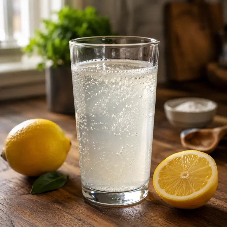 baking soda and lemon juice for weight loss recipe featured image