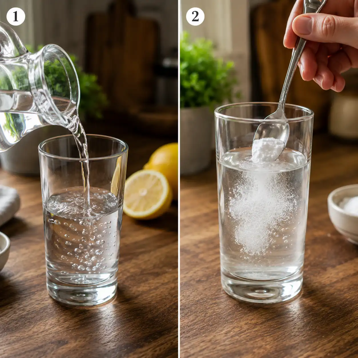 baking soda and lemon juice for weight loss preparation