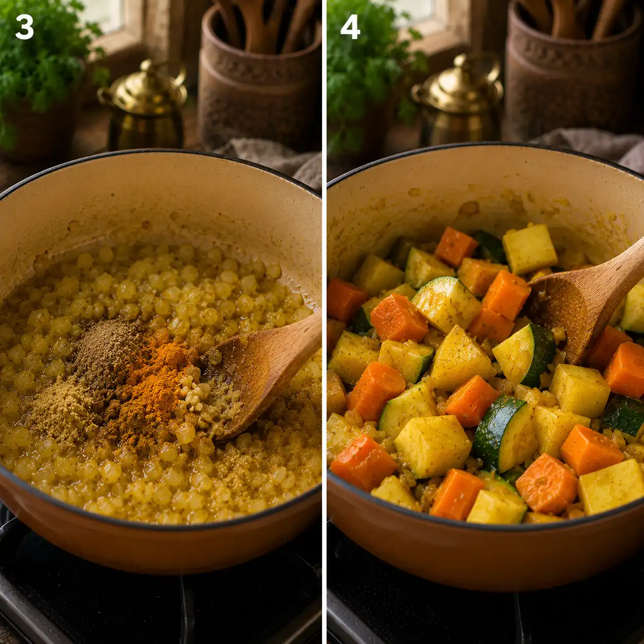 Moroccan Food final dish