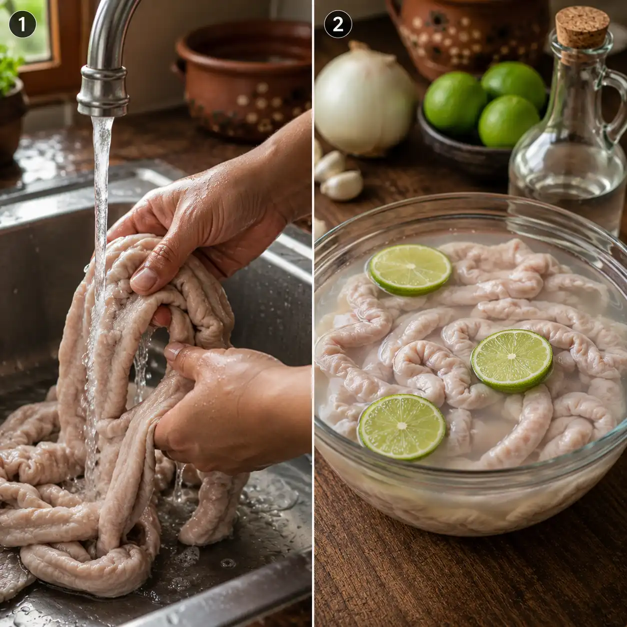 carne de tripa preparation