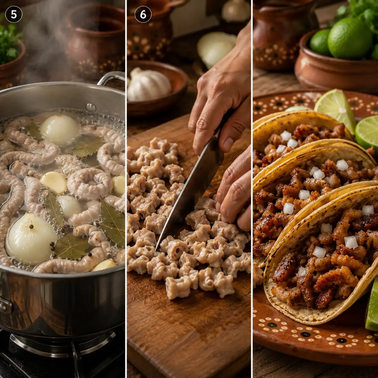 carne de tripa final dish