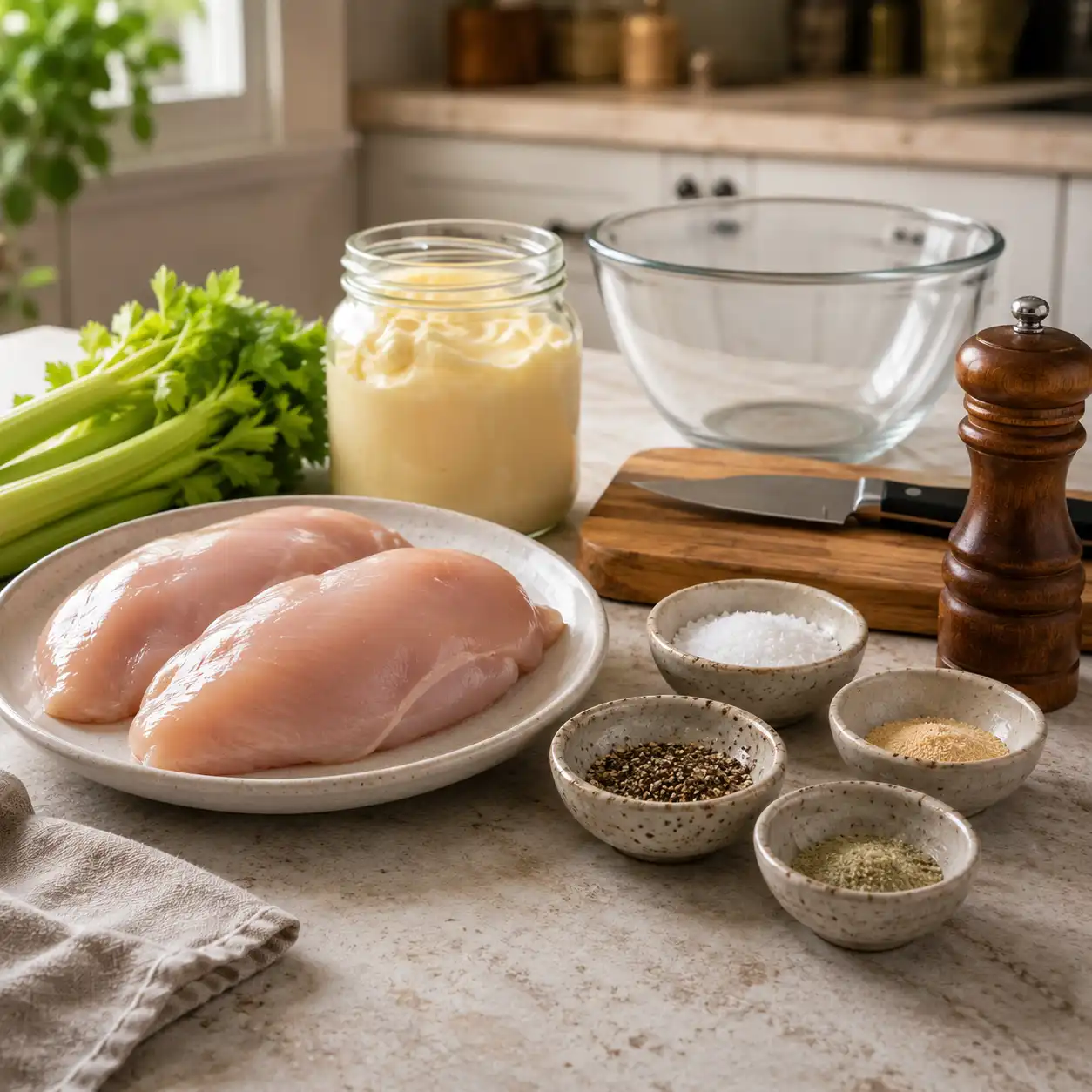 Jersey Mikes Chicken Salad Recipe ingredients