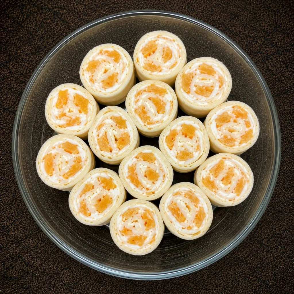 Low carb cream cheese peach roll ups recipe