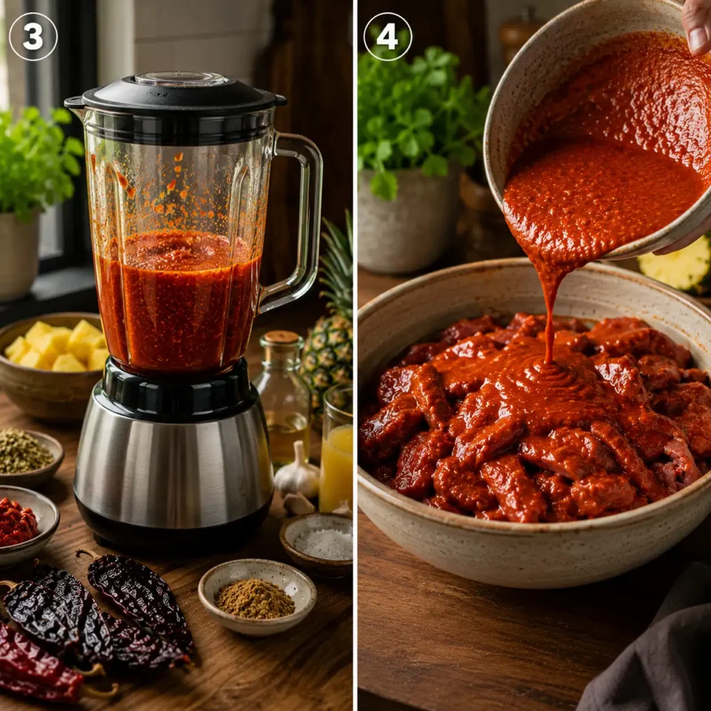 pastor taco recipe preparation step 2