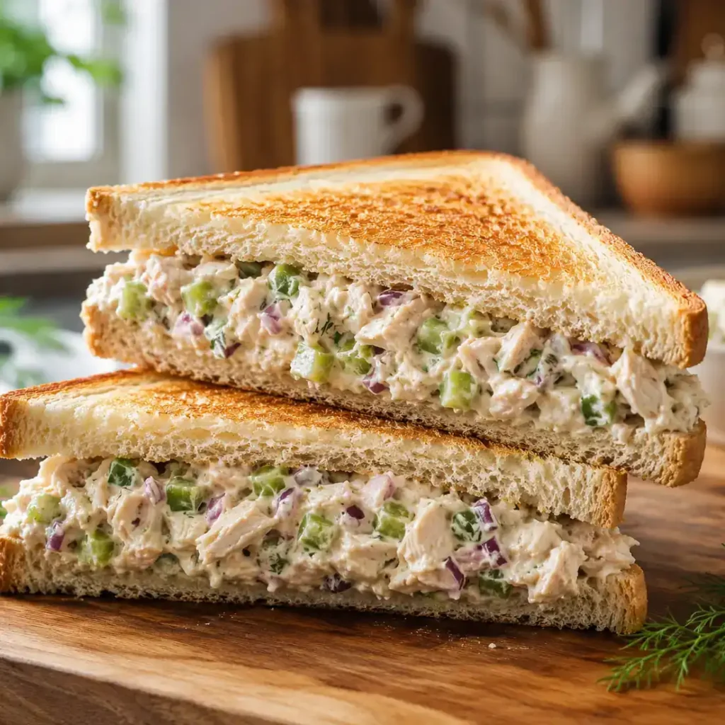 chicken salad recipe sandwich recipe featured image