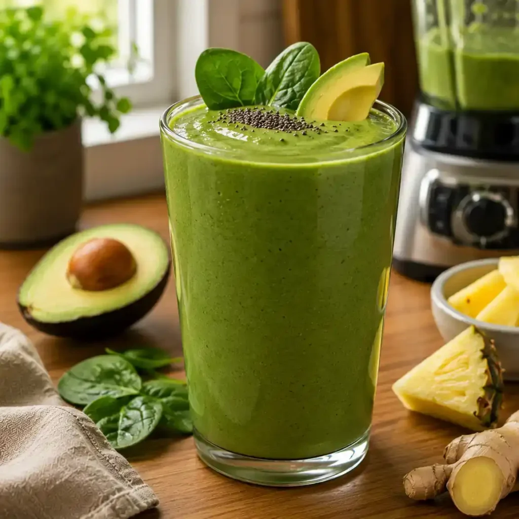 recipe for green smoothie recipe featured image