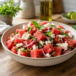 watermelon salad recipe recipe featured image