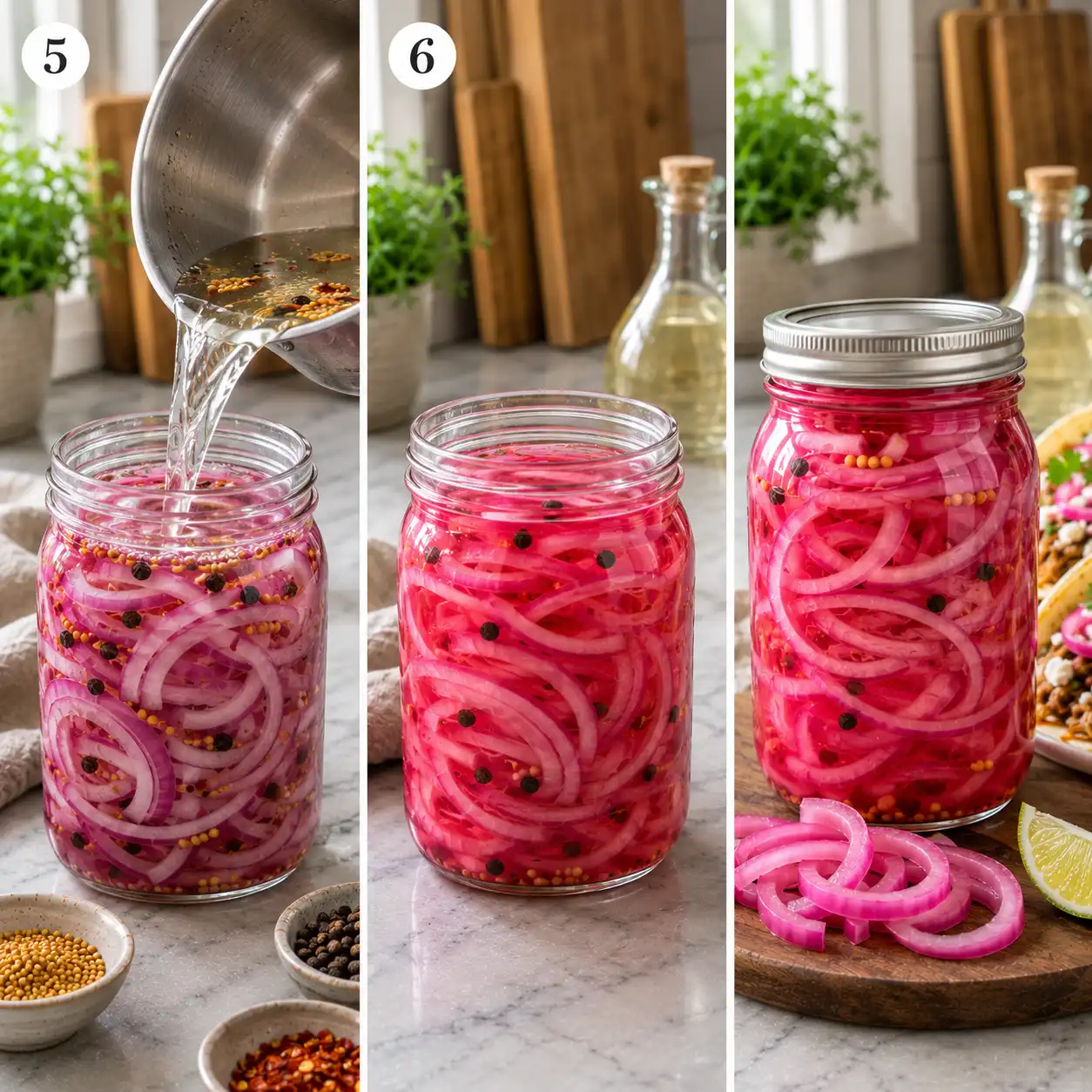 pickled onion recipe final dish